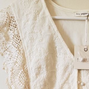 Romper Blu Pepper Lace